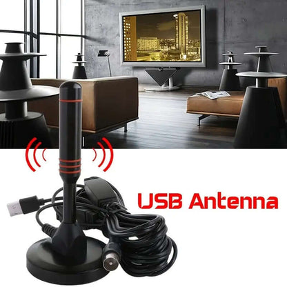 IndoorOutdoor Suction Cup TV Antenna DTMB DVB-T2